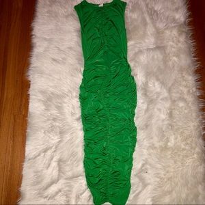 Midi Money Green Dress